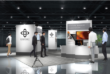 展示会ブース・ショールーム デザイン パース制作