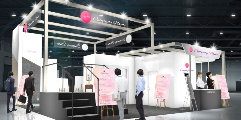 展示会ブース・ショールーム デザイン パース制作